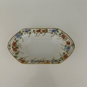 Nippon Hand Painted Trinket Dish
